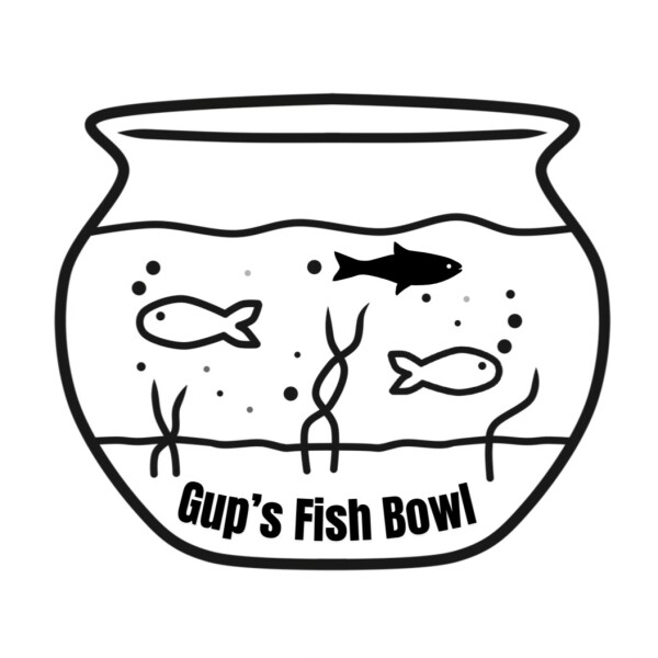 Gup's Fishbowl DJ show logo 2022