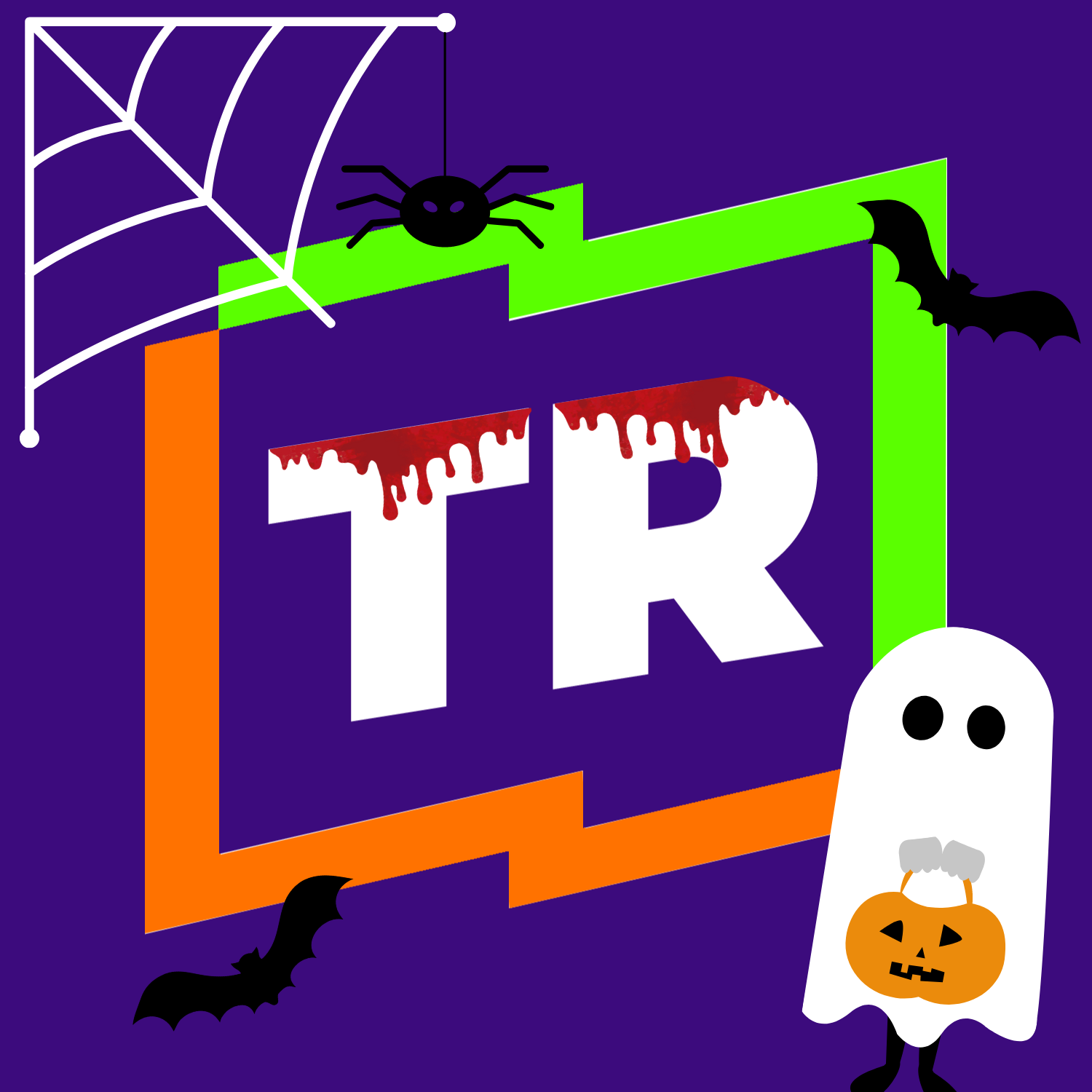 Titan Radio Halloween Style Logo