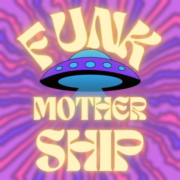 funk mothership DJ show logo 2022