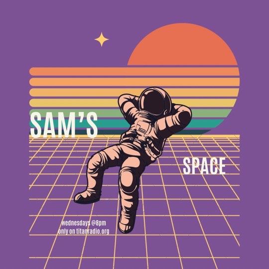 sam's space DJ show logo 2022