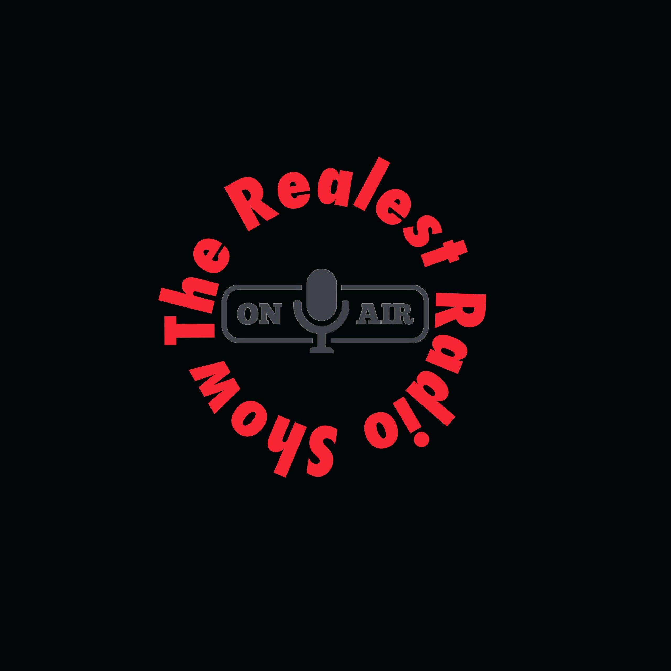 The realest radio show DJ show Logo 2022
